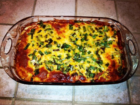 Chicken Enchilada Bake