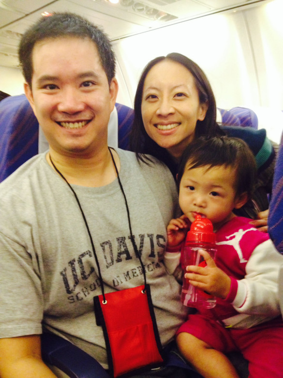 Roxy's 1st plane ride