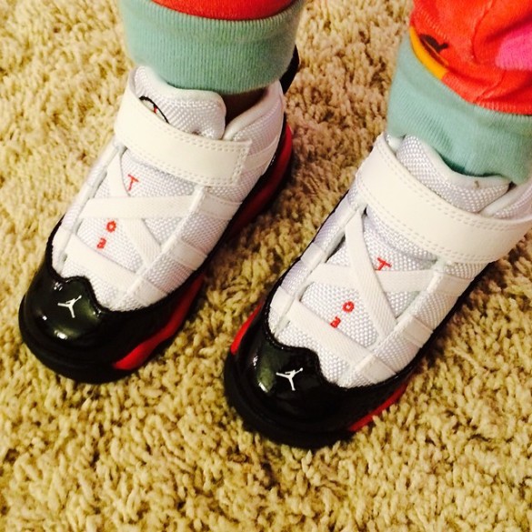 Roxy's 6 Ring Nike Jordans
