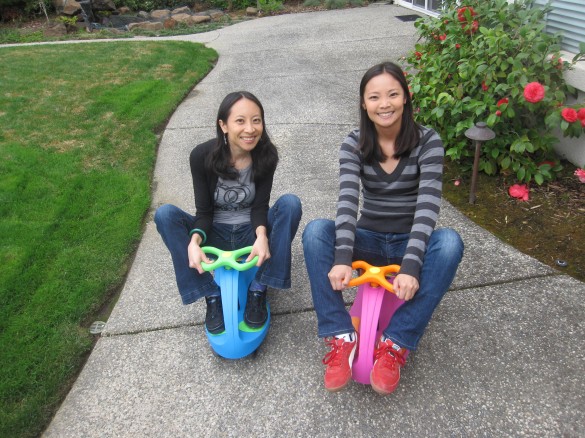 Me and my sister Allison on PlasmaCars