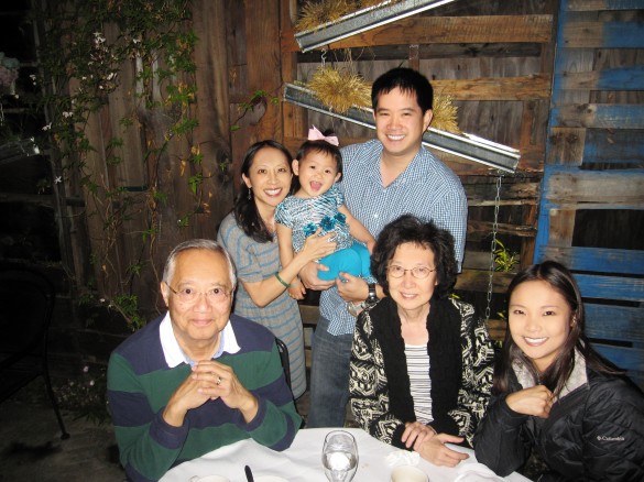 Me, Roxy, Kenny, with my Dad, my Mom, and my sister Ali