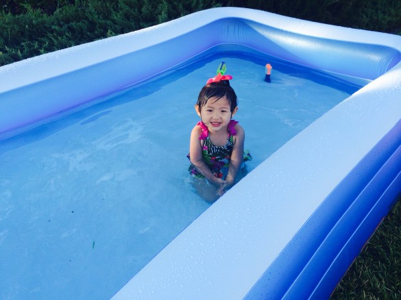 Our aqua baby!