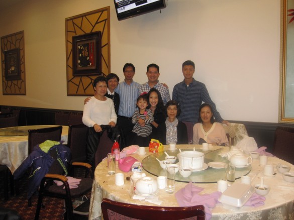 Roxy meeting some of her Great-aunts, Great -uncles, and uncles