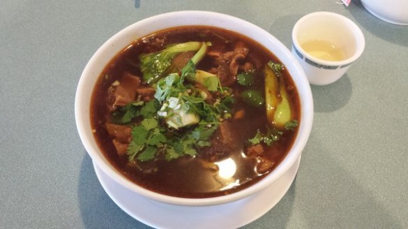 Beef noodle soup