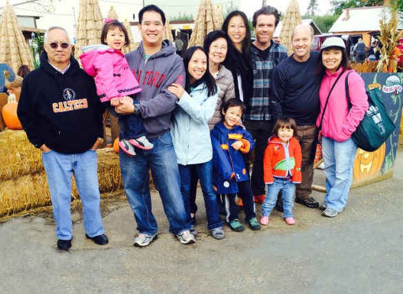 At High Hill Ranch with my parents, my cousin and her husband, and some friends