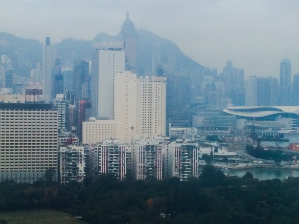 View from our hotel suite