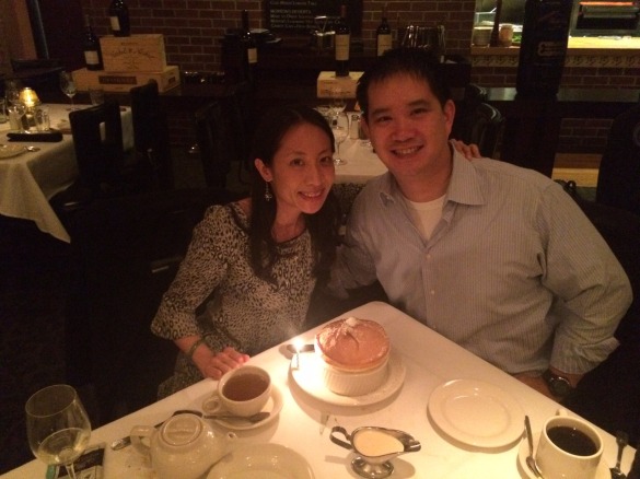 Birthday dinner date with Kenny