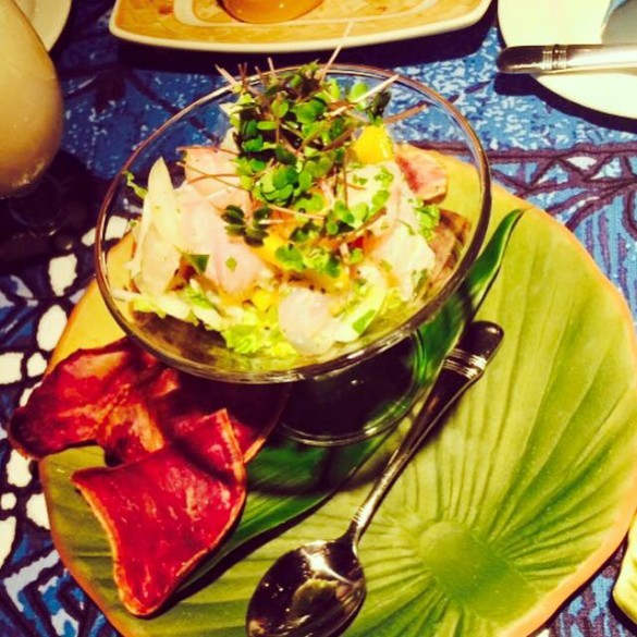 Hawaiian Ceviche from Mama's Fish House