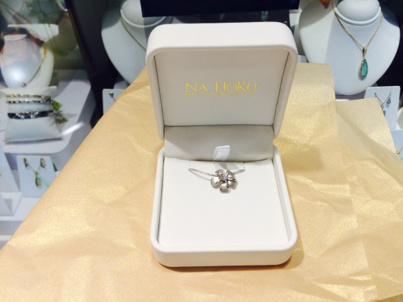Na Hoku diamond necklace Kenny got me
