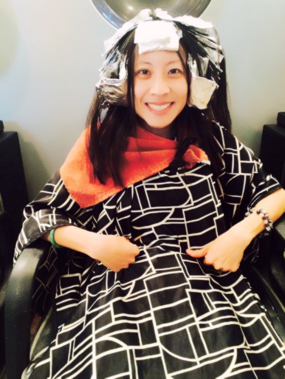 Getting my highlights done