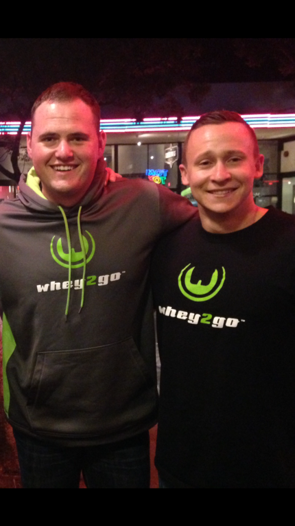 Whey To Go Founders Eric & Brett