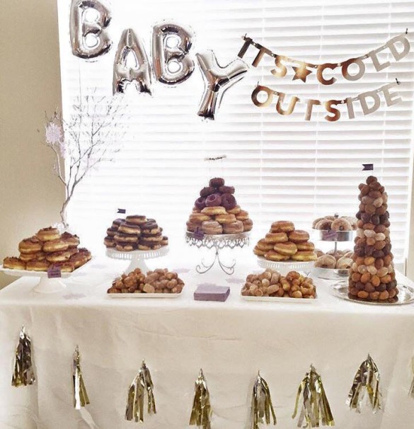 Our awesome donut bar by Sweet Dozen