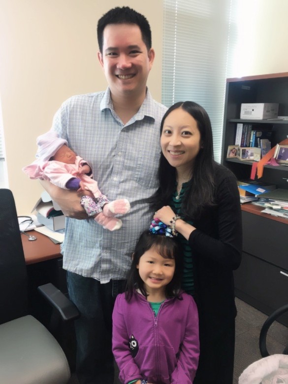Carissa visited Baba's office for the 1st time