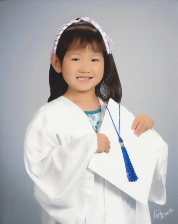 Roxy's Merryhill Preschool Graduation Pic