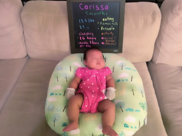 Carissa at 4 months
