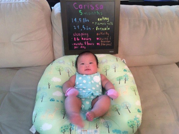 Carissa at 5 Months