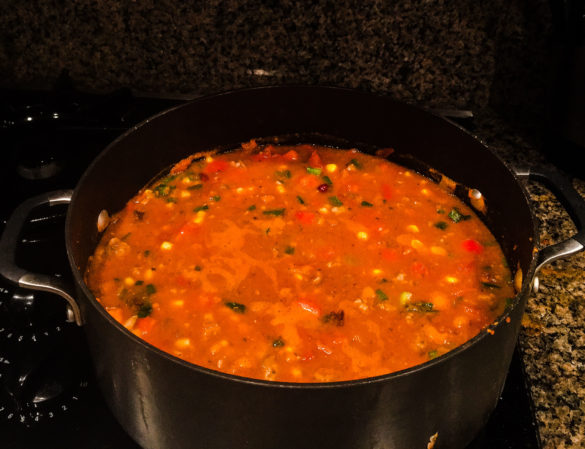 Turkey taco chili