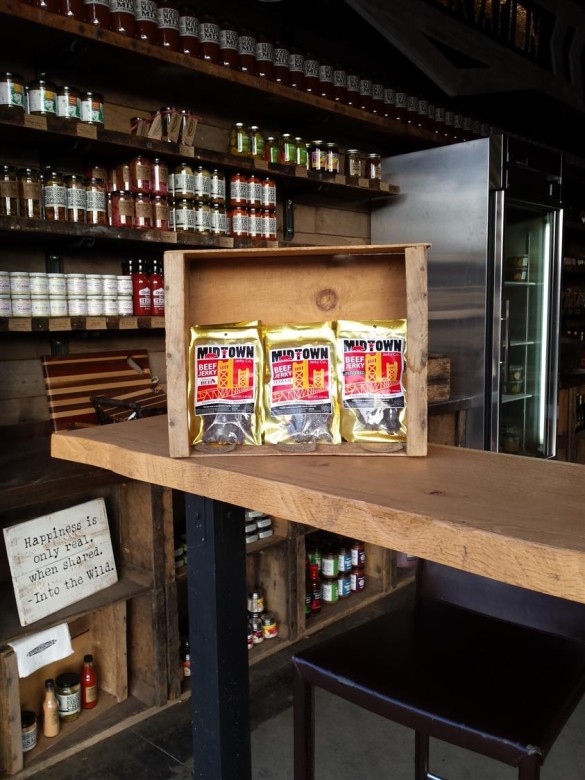 Combo Pack of Midtown Jerky with 1 Sweet Heat Jerky, 1 Peppered Jerky, & 1 Sesame Citrus Jerky