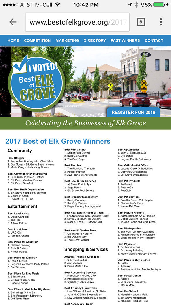 Elk Grove Blogger